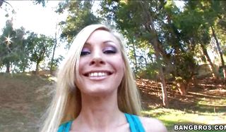Delicious gf Helena Sweet while she rides his hard dong