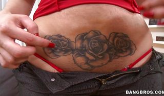 Kinky Miss Raquel with huge natural tits is delighted to be muff dived by a dude