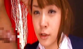 Lady Mihiro with sex appeal parts of body gets pussy nailed