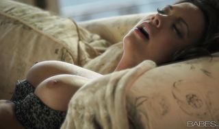 Cunning busty brunette woman Chanel Preston gets drilled by a muscular pussy tester