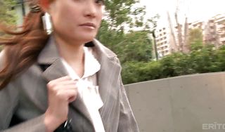 Foxy gf Rin Ninomiya gets her pussy pounded in close up