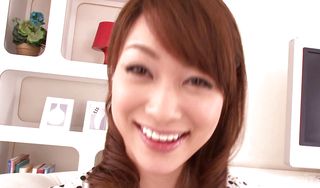 Lusty busty floosy Akari Hoshino is always ready for some stunning and wild banging