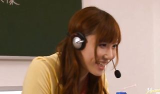 Honami Uehara is sassy and she enjoys sucking a beef bayonet