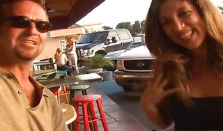 Horny brunette girl Karla fucks well